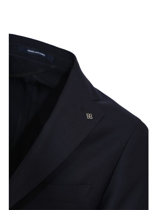 Giacca monopetto in lana vergine Navy Tagliatore | 1SMC22K 150155 B3198387